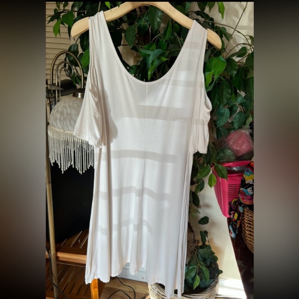 Chic White Women's Tank dress